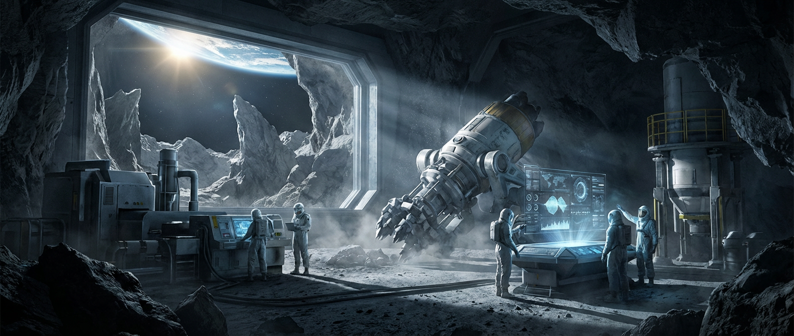 The Scale Problem: Why Asteroid Mining Makes Your Head Spin (In the Best Possible Way)